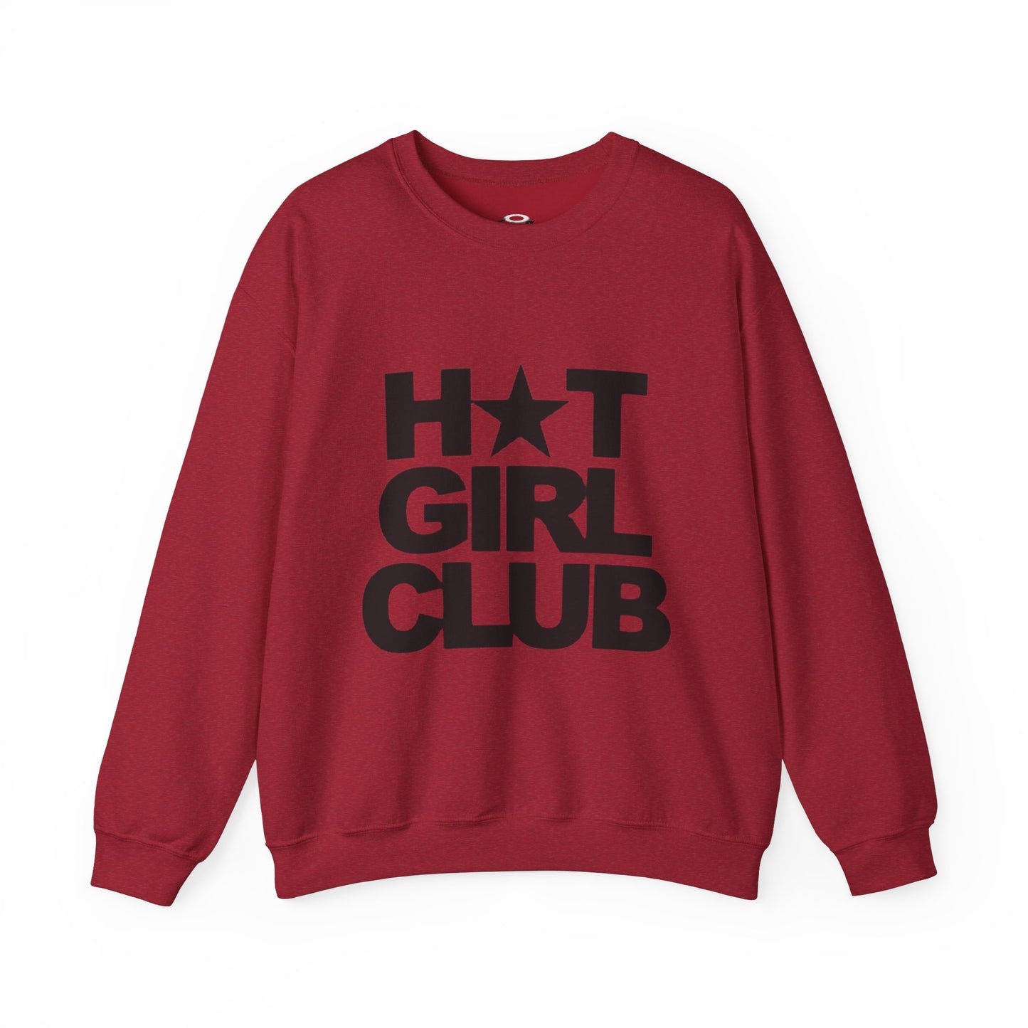 Crewneck Sweatshirt - Funny Quote Ironic Tee Hot Girl Club Star