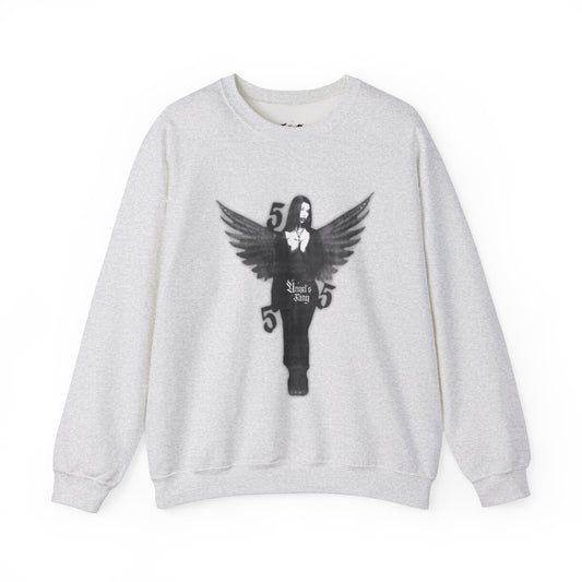 Angel 555 Unisex Crewneck Sweatshirt - Y2K Streetwear Baddie Design