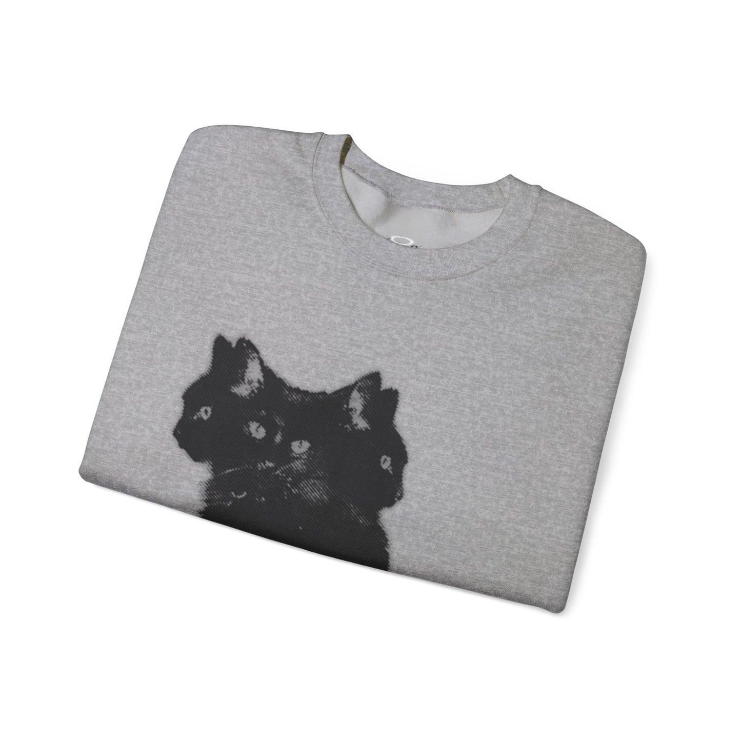 Grunge Streetwear Cat Unisex Sweatshirt