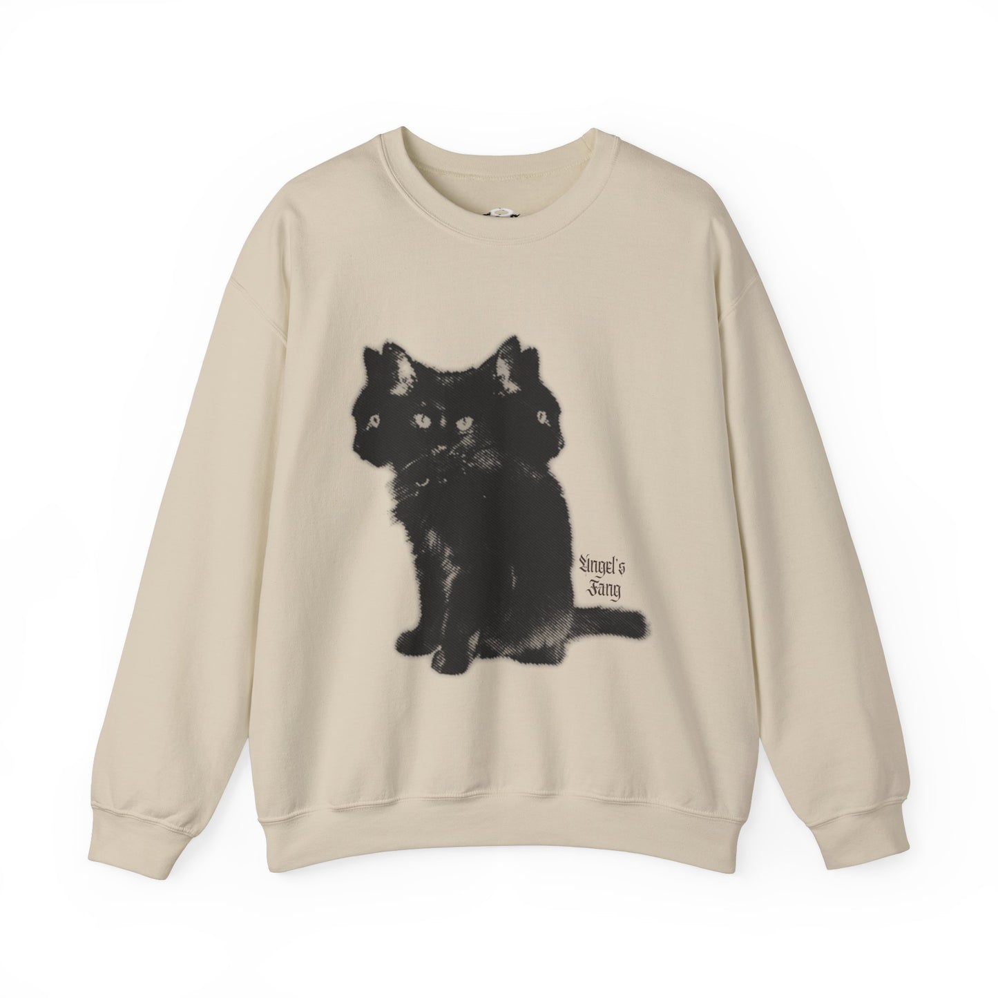 Grunge Streetwear Cat Unisex Sweatshirt