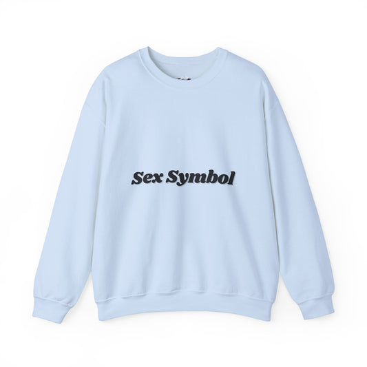 Crewneck Sweatshirt - Y2K Ironic Tee 'S*x Symbol'