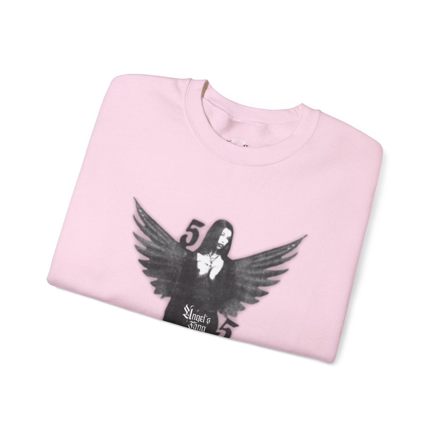 Angel 555 Unisex Crewneck Sweatshirt - Y2K Streetwear Baddie Design