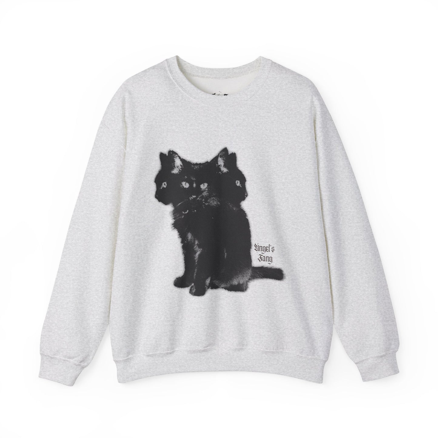 Grunge Streetwear Cat Unisex Sweatshirt